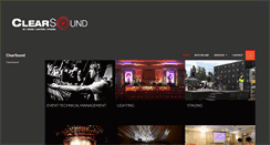 Desktop Screenshot of clearsound.co.za
